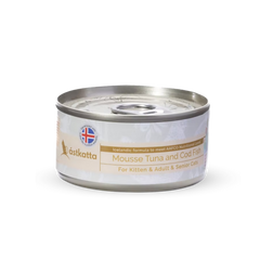 ástkatta Tuna & Cod Fish Mousse 80g x 1 / 6 / 12 / 24tins