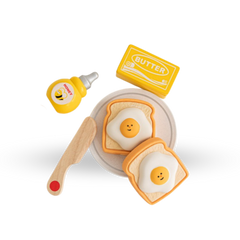 咬我雞蛋吐司乳膠玩具