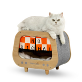 MEWOOFUN喵乎汪也 木質貓窩 | Wooden Cat Condo