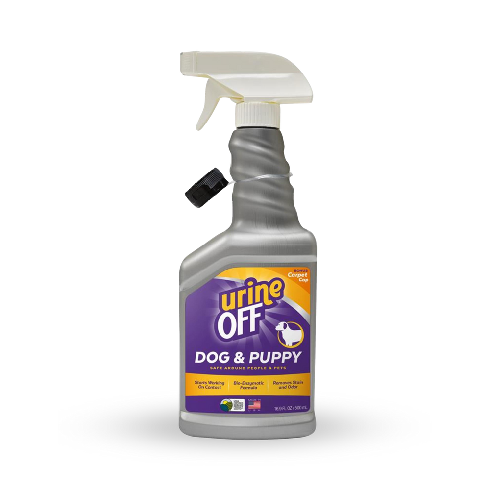 Urine Off Dog & Puppy Formula with Hard Surface Sprayer & Carpet Applicator Cap | 狗狗及幼犬配方 (硬表面噴霧 + 地毯適用頭) PET