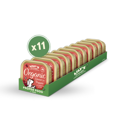 LILY’S KITCHEN 有機濕狗糧(混合口味) | 有機犬用主食罐 (11件裝混合口味)