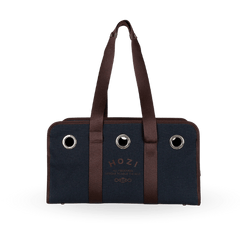 HOZI Canvas Carrier - Beige / Navy - PET