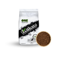 kakato One Tuna all life stages grain-free cat dry food with high-quality protein and omega-3 for skin and coat health