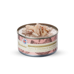 ástkatta Tuna & Chicken & Sea Bream Cat Food 80g x 1 / 6 / 12 / 24tins