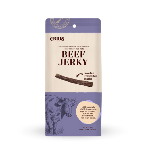 CRIUS 100% Beef Jerky - PET