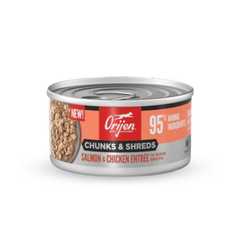 ORIJEN Chunks & Shreds Cat Wet Food - Salmon & Chicken