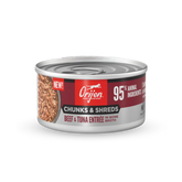 ORIJEN Chunks & Shreds Cat Wet Food - Beef & Tuna