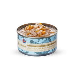 ástkatta Tuna & Chicken Pumpkin Cat Food 80g x 1 / 6 / 12 / 24tins
