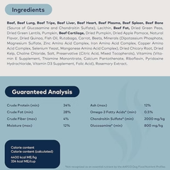 ZIWI Grass-fed Beef with Pumpkin Recipe for Dogs | 思源系列微蒸風乾狗糧 - 牛肉配方