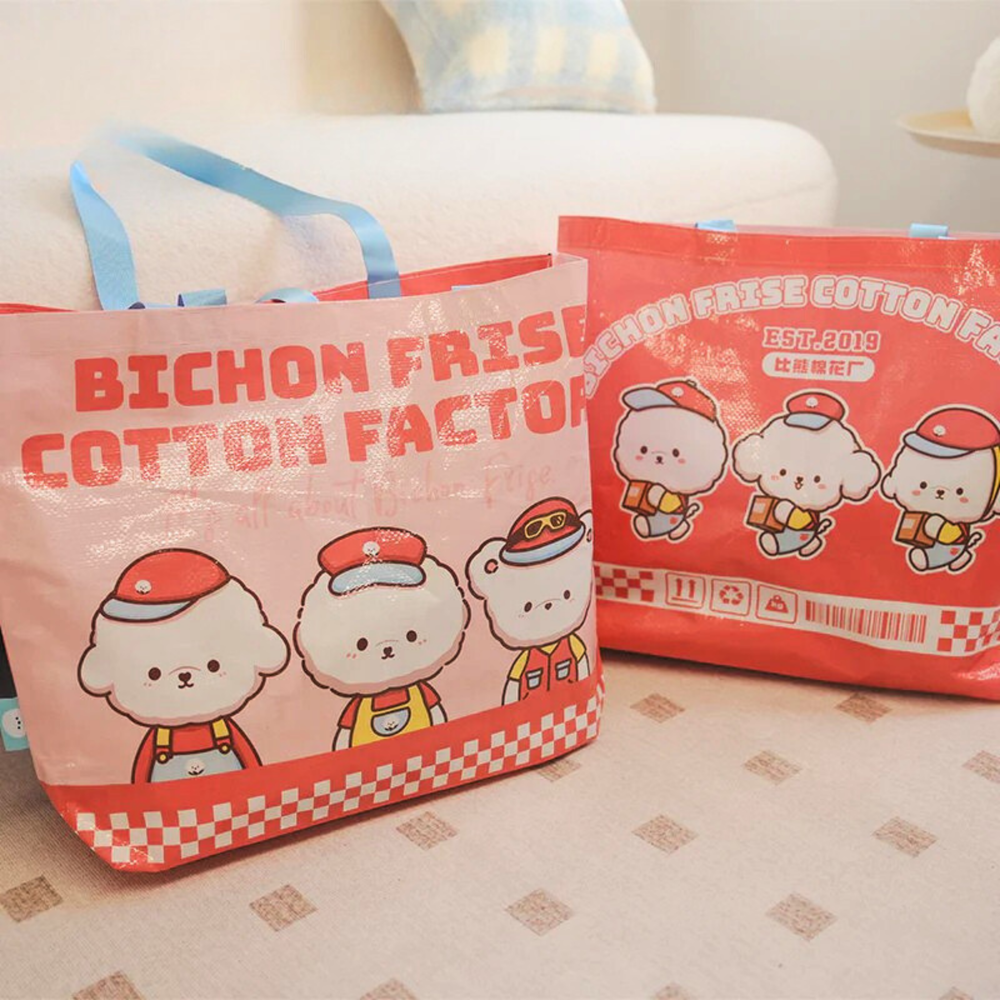 Bichon Frise Cotties Reusable Bag PET