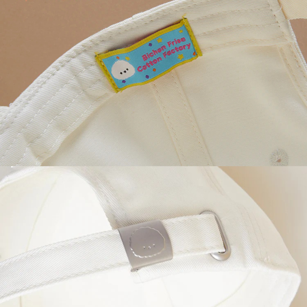 Bichon Frise Cotties Baseball Cap PET