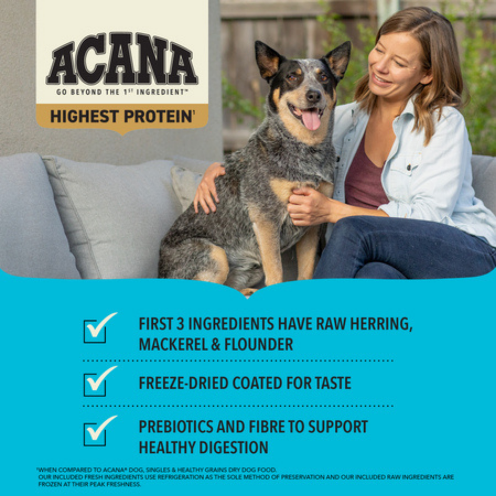 Acana Highest Protein Pacifica Dry Dog Food | 最高蛋白太平洋乾狗糧 ACANA