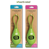 Earth Rated Poop Bag Dispenser with 15 Bags – Durable & Stylish - PET