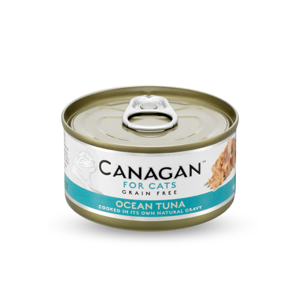 Canagan - Grain Free Canned Cat Food - Ocean Tuna 無穀物吞拿魚配方 75g (6罐) thepethk