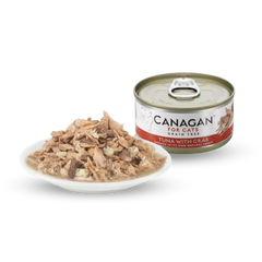 Canagan - Grain Free Canned Cat Food - Tuna with Crab 無穀物吞拿魚伴蟹肉配方75g (6罐) thepethk