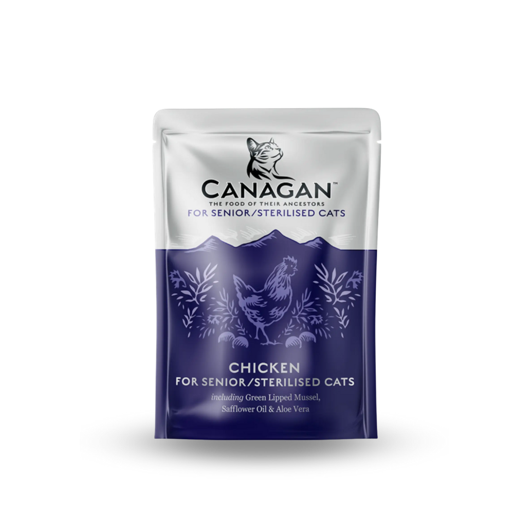 Canagan - Grain Free Cat Pouch Chicken (Senior / Sterilised) 滋味包- 雞肉配方(老貓) 85g thepethk
