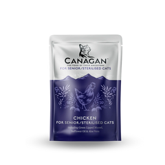Canagan - Grain Free Cat Pouch Chicken (Senior / Sterilised) 滋味包- 雞肉配方(老貓) 85g thepethk