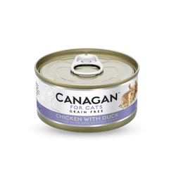 Canagan - 無穀物雞肉伴鴨肉配方 Grain Free Canned Cat Food - Chicken with Duck 75g (6罐) thepethk