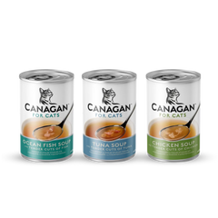 Canagan Cat Soup - Mixed Flavours | 140g x 6 cans | 貓湯 - 混合口味 PET