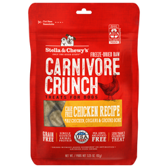 Stella & Chewy's Carnivore Crunch - Freeze Dried Cage Free Chicken Dog Treats Stella & Chewy's
