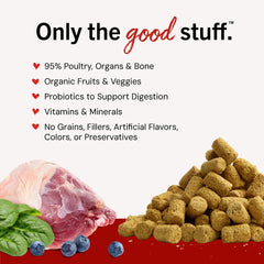 Stella & Chewy's Freeze-Dried Raw Dog Food Mixers & Toppers - Duck Duck Goose Meal Mixers 鴨朋鵝友 (鴨肉及鵝肉配方) Stella & Chewy's