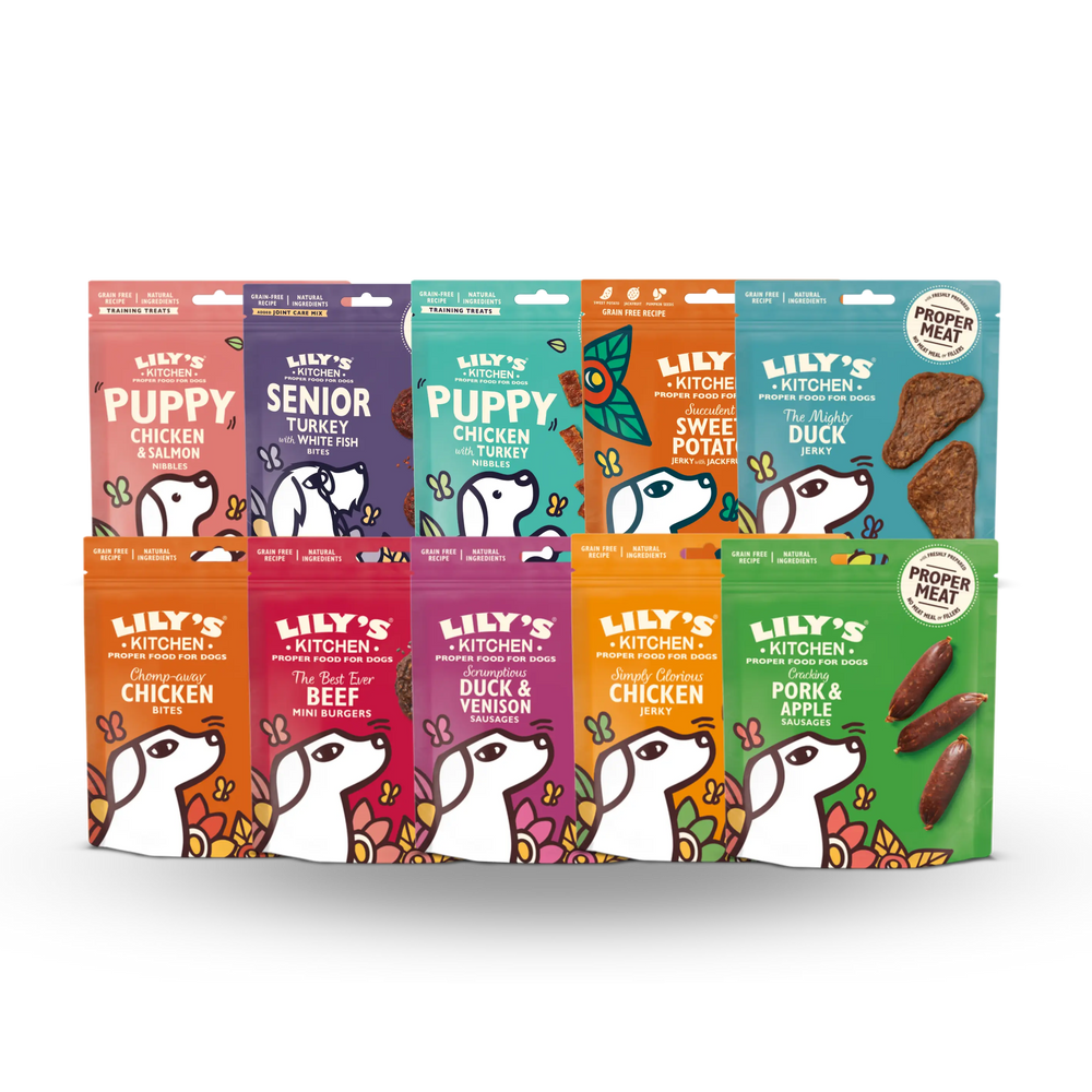LILY's KITCHEN Dog Treats(10 Flavours) | 狗狗零食(十款口味) LILY’S KITCHEN