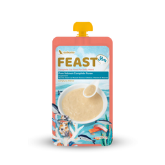 Astkatta FEAST Complete Puree - Pure Salmon Astkatta - Feast 鮮肉盛宴營養主食肉泥唧唧包 - 純三文魚 Salmon Puree 110g ástkatta