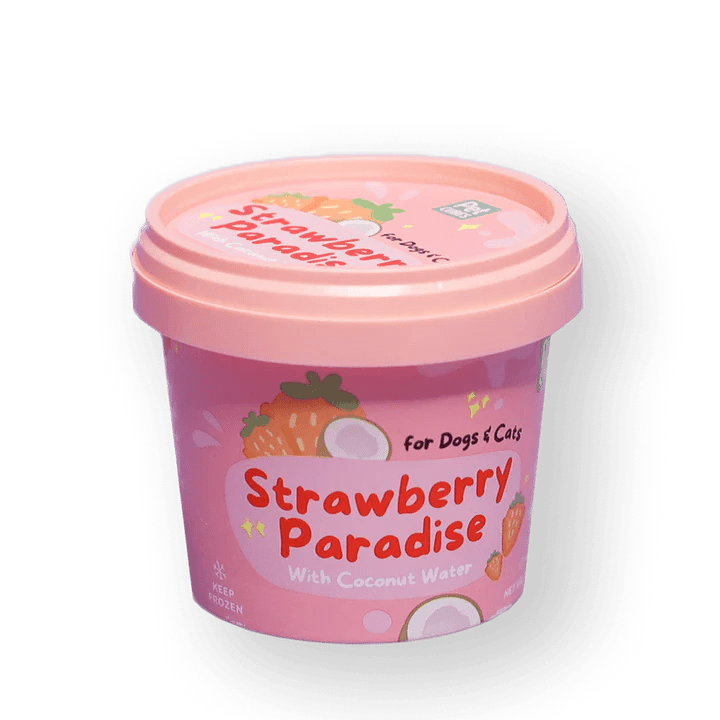 PetCUBES Strawberry Paradise 3.5oz - PET