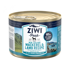 Grain free mackerel lamb dog can 無穀物鯖魚和羊肉狗罐頭 (6罐) Ziwi