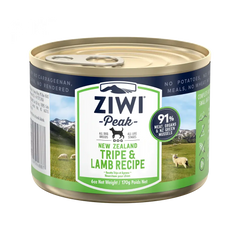 Grain free tripe & lamb wet dog food無穀物羊胃和羊肉狗罐頭 (6罐) Ziwi