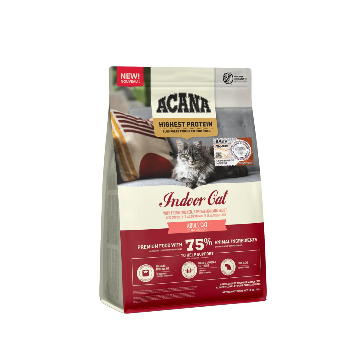 Acana High Protein Indoor Cat Food