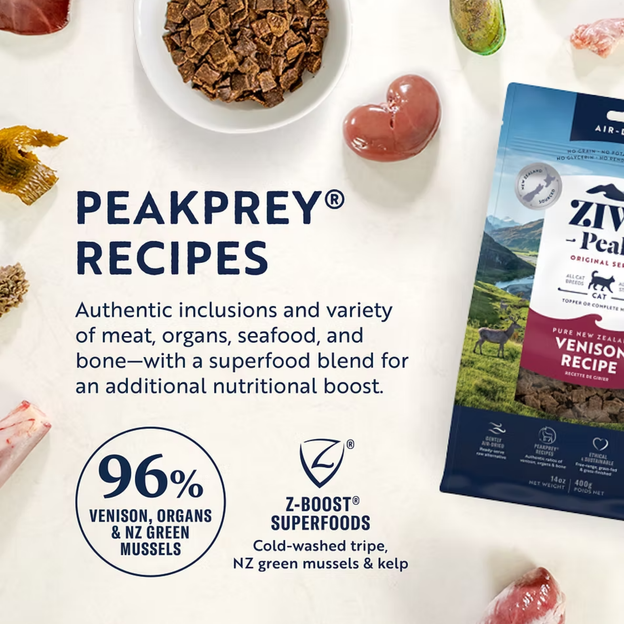 ZIWI Venison recipe For Cats | 風乾貓糧-鹿肉配方