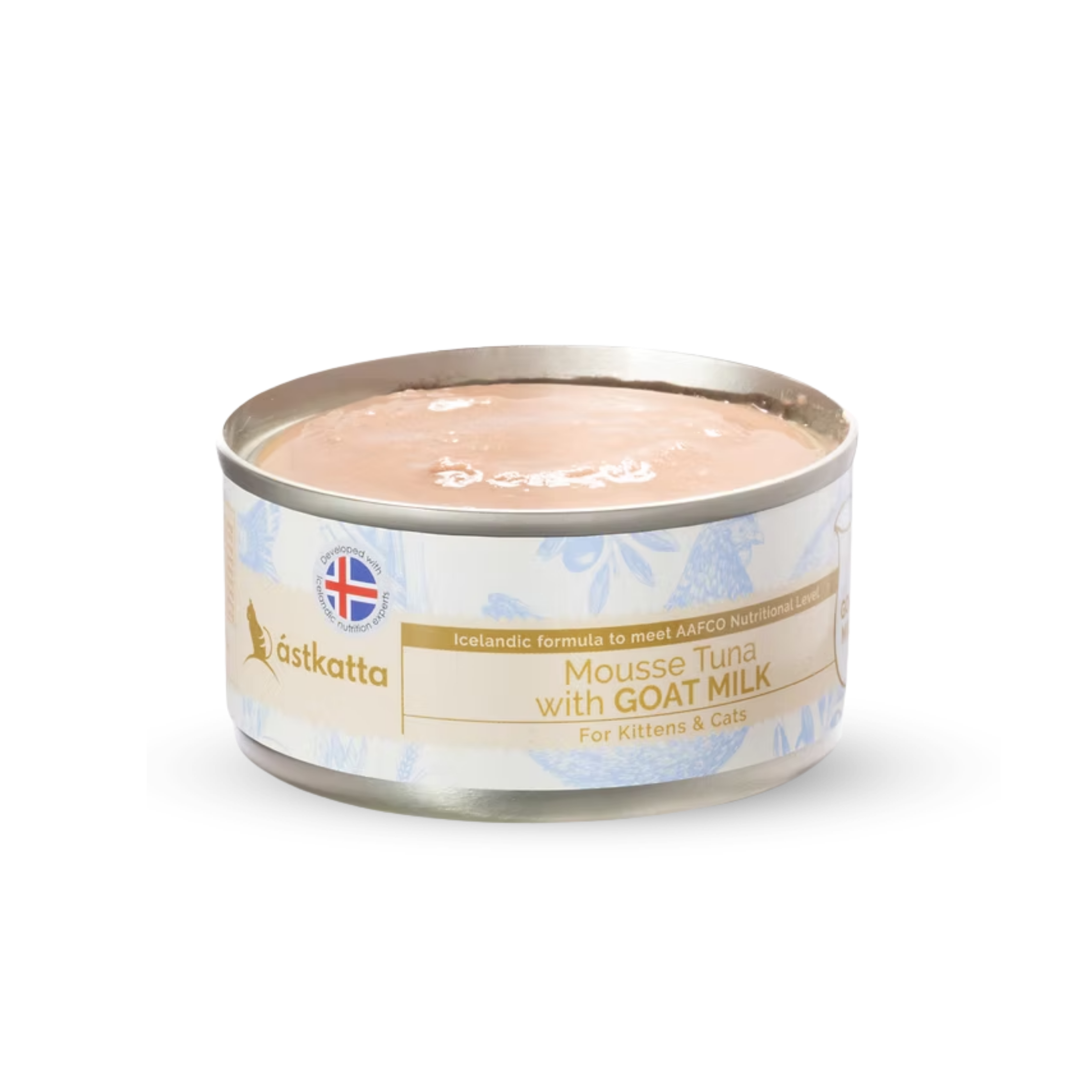 ástkatta Cat & Kitten Goat Milk Tuna Mousse 80g x 1 / 6 / 12 / 24tins