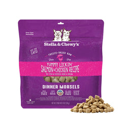 Stella & Chewy's Freeze-Dried Raw Cat Food - Yummy Lickin' Salmon & Chicken 舔舌之選 (三文魚及雞肉配方)配方) Stella & Chewy's