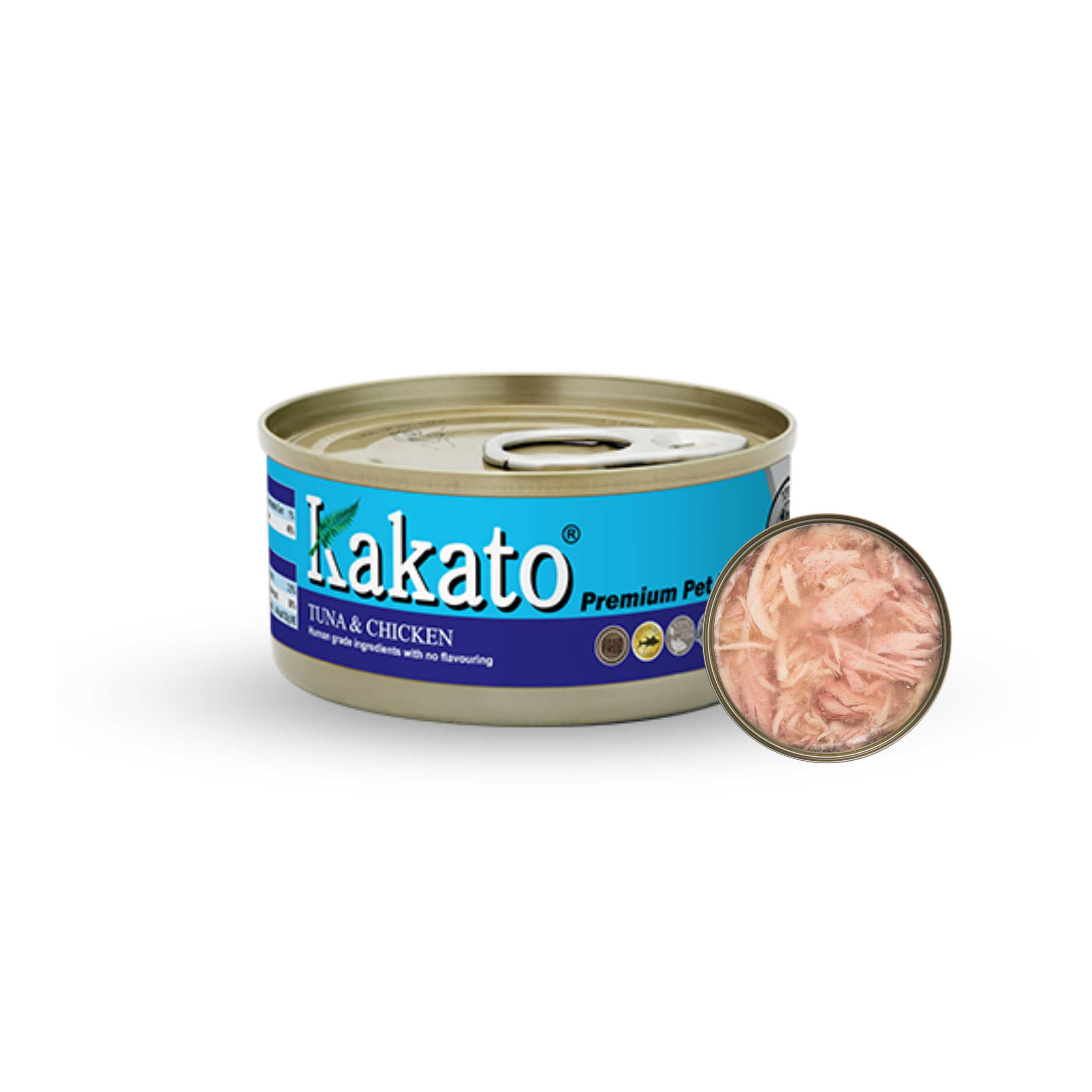 Kakato Tuna & Chicken | 70g / 170g x 48tins