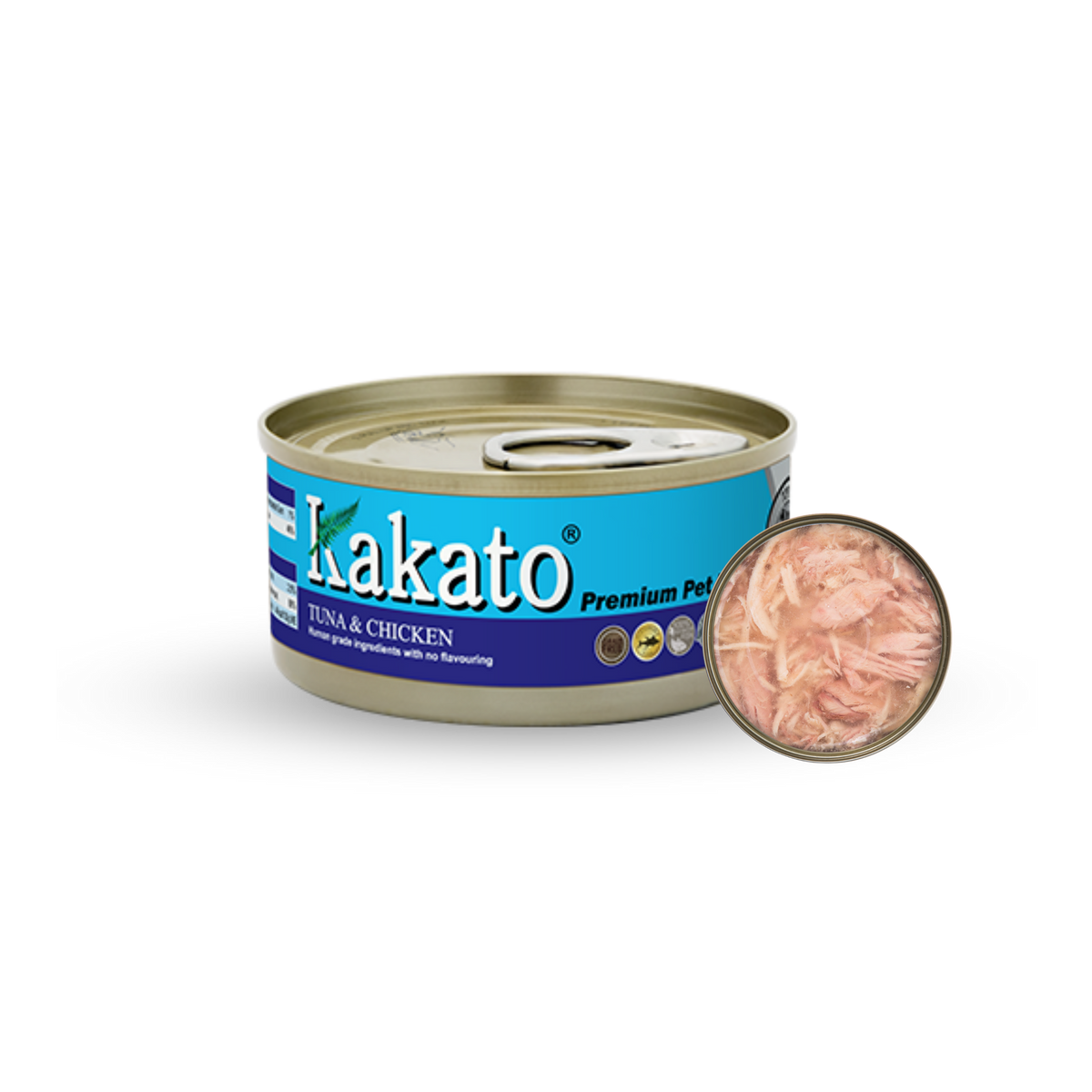 Kakato Tuna & Chicken | 70g / 170g x 48tins