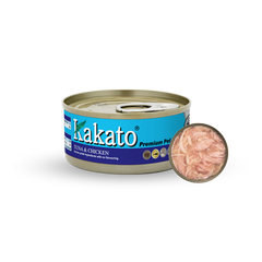Kakato Tuna & Chicken | 70g / 170g x 48tins