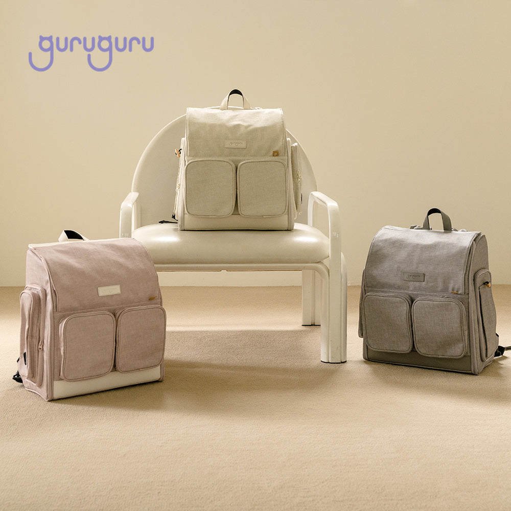 Wegoback Fit Pet Backpack - Guruguru (Grey)