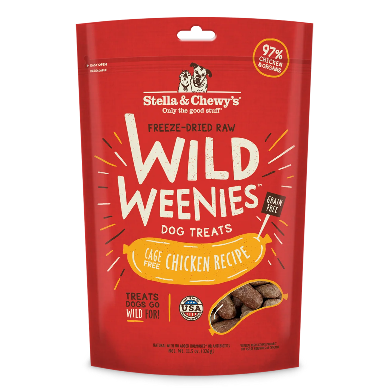 Stella & Chewy's Wild Weenies - Cage-Free Chicken Recipe 放養雞配方 Stella & Chewy's