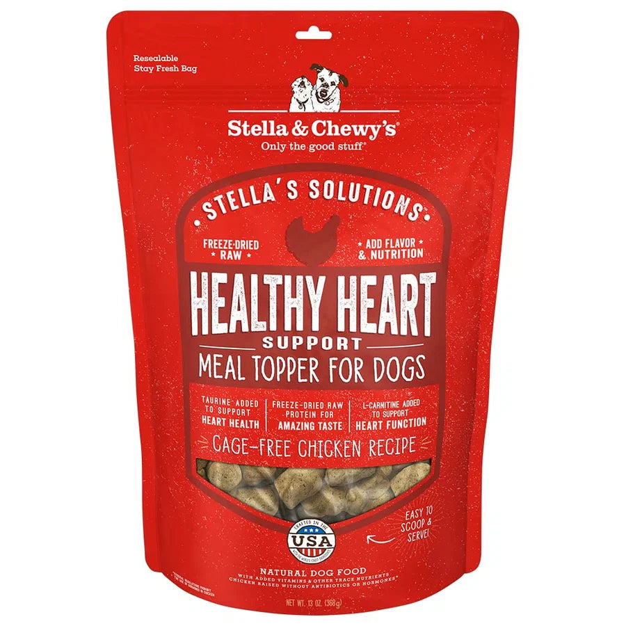 Stella & Chewy's Stella's Solutions for Dogs - Healthy Heart Support Cage-Free Chicken 支援心臟健康 - 放養雞配方 Stella & Chewy's