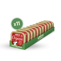 LILY’S KITCHEN Organic Wet Food for Dogs (Mixed Flavours) | 有機犬用主食罐 (11件裝混合口味)