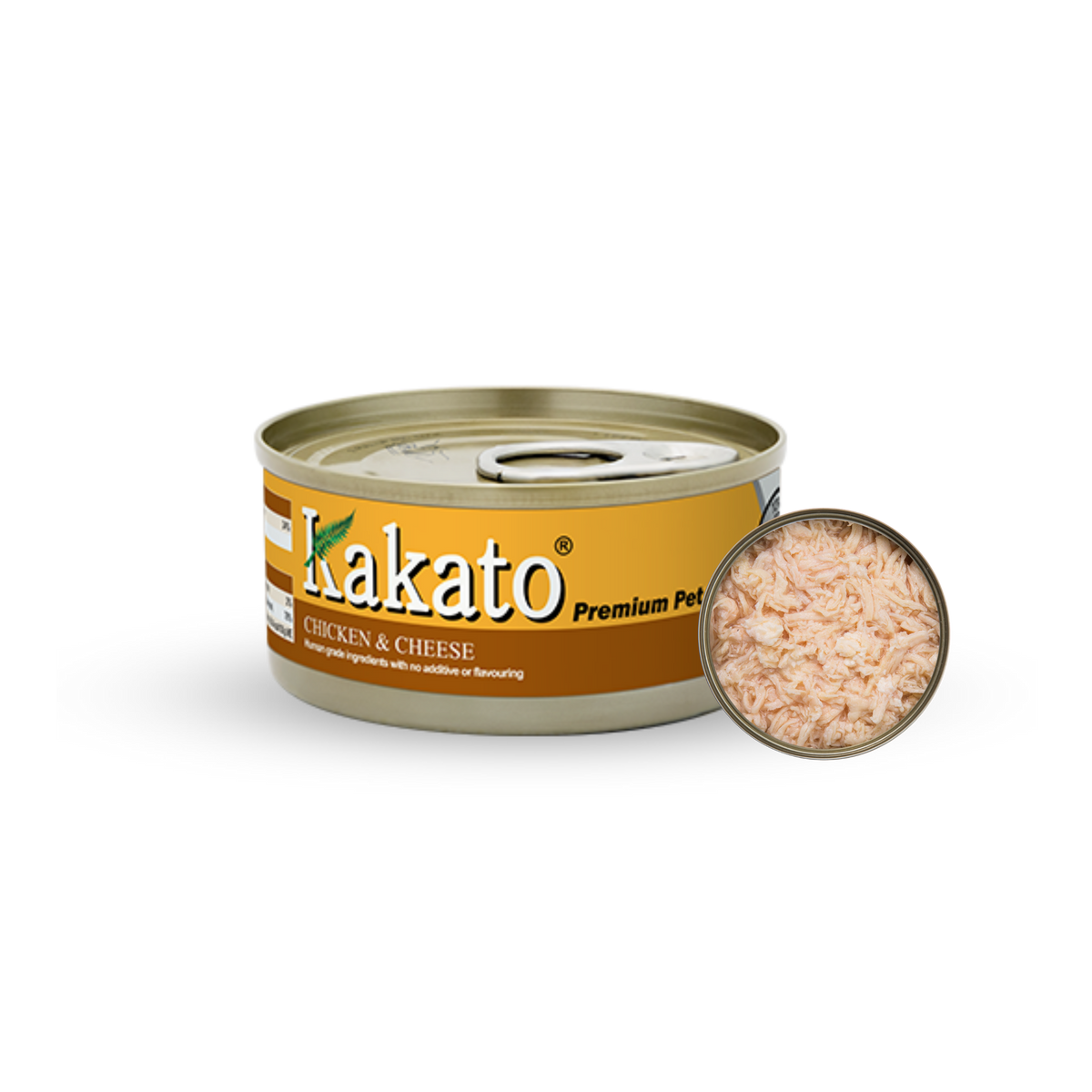 Kakato Chicken & Cheese | 70g / 170g x 48tins