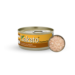Kakato Chicken & Cheese | 70g / 170g x 48tins