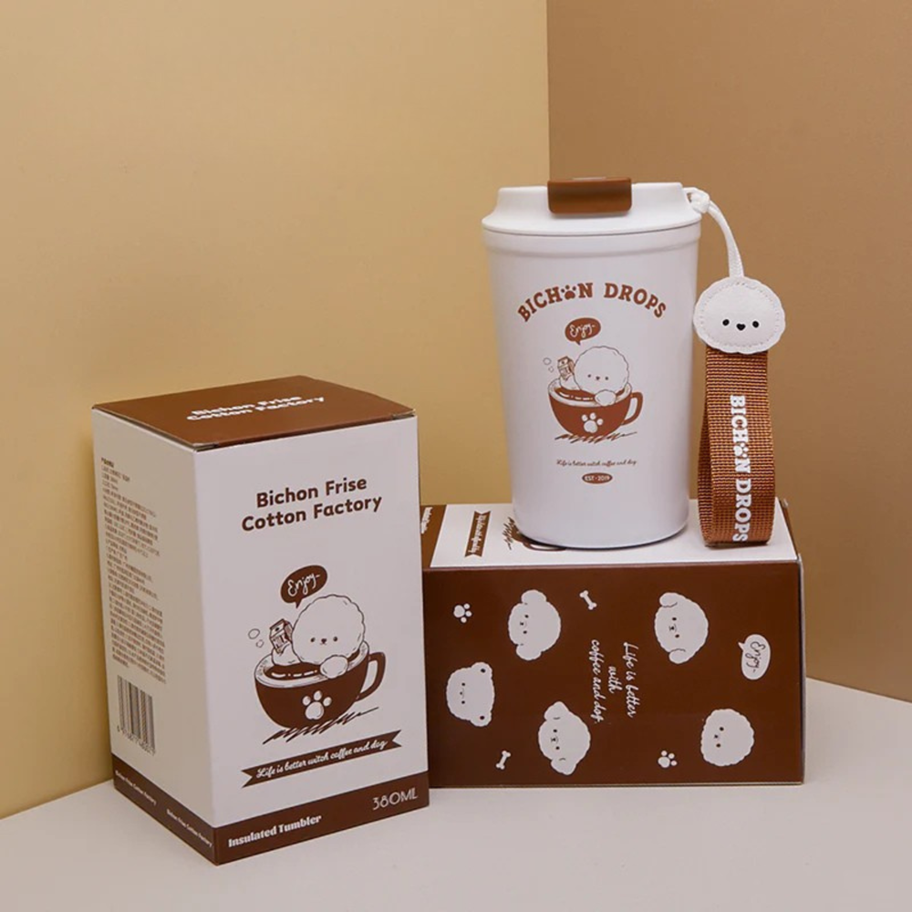 Bichon Frise Cotties Factory Cup PET