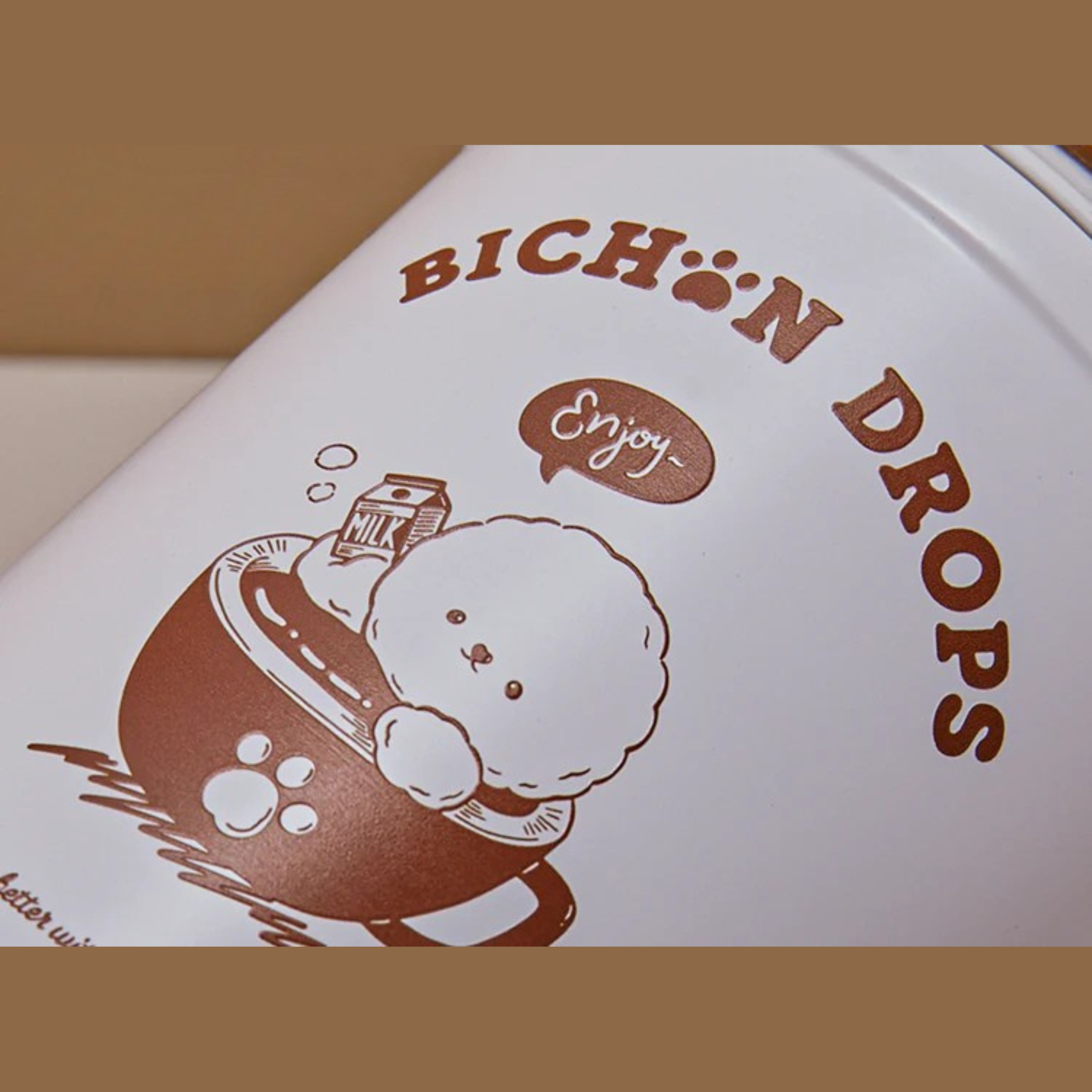 Bichon Frise Cotties Factory Cup PET