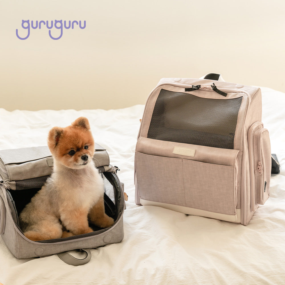 Wegoback Fit Pet Backpack - Guruguru (Grey)