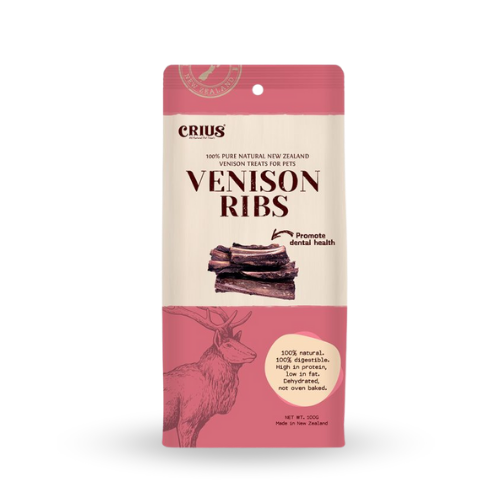 CRIUS 100% Venison Ribs