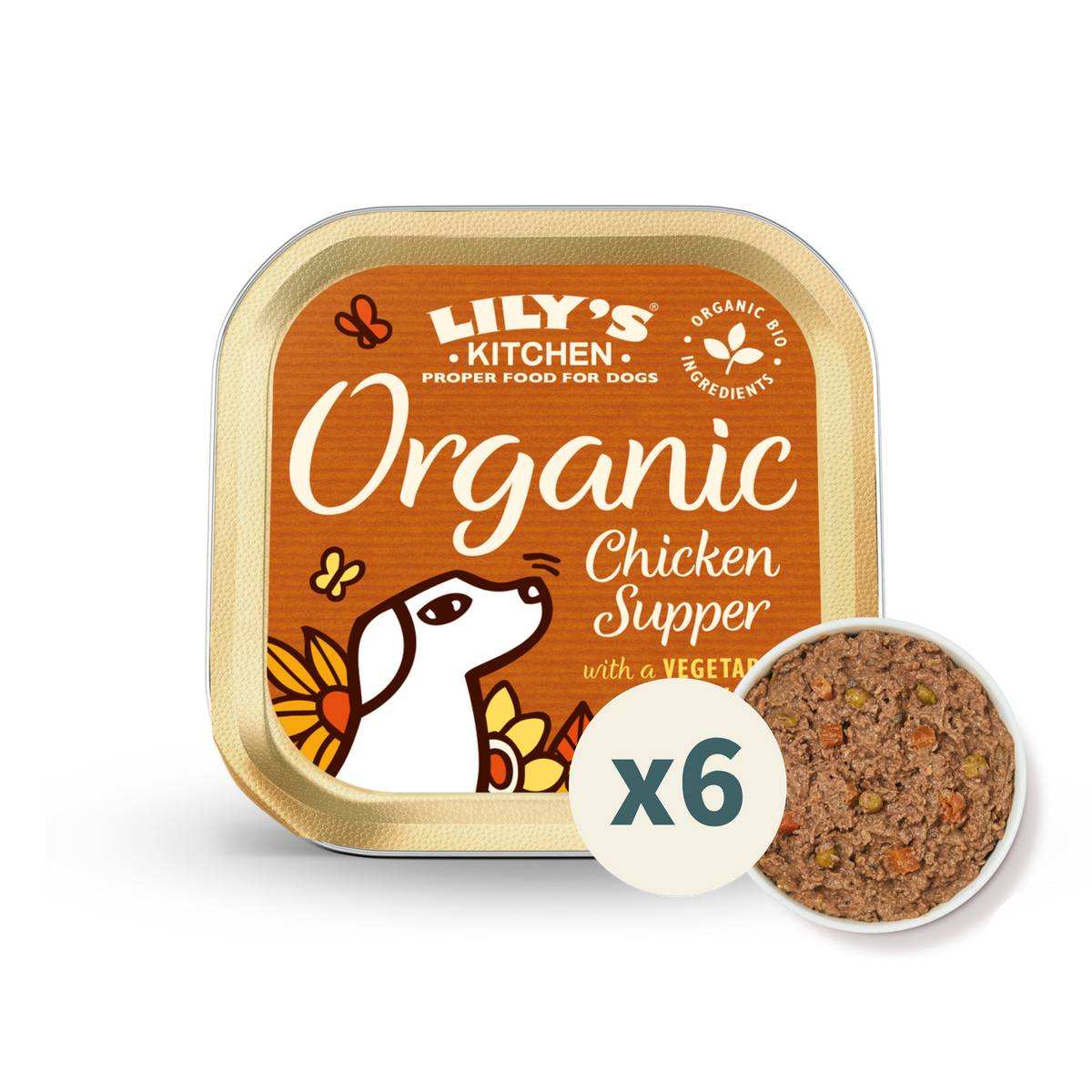 LILY’S KITCHEN Organic Wet Food for Dogs (Mixed Flavours) | 有機犬用主食罐 (混合口味)