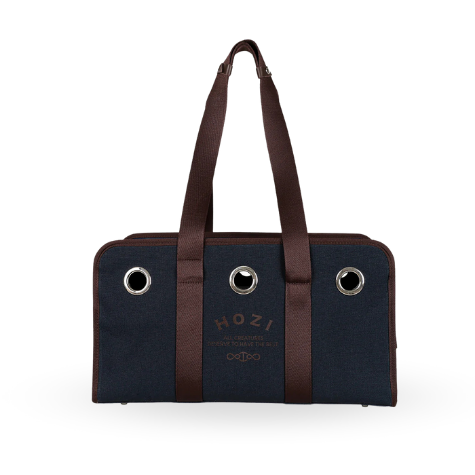 HOZI Canvas Carrier - Beige / Navy