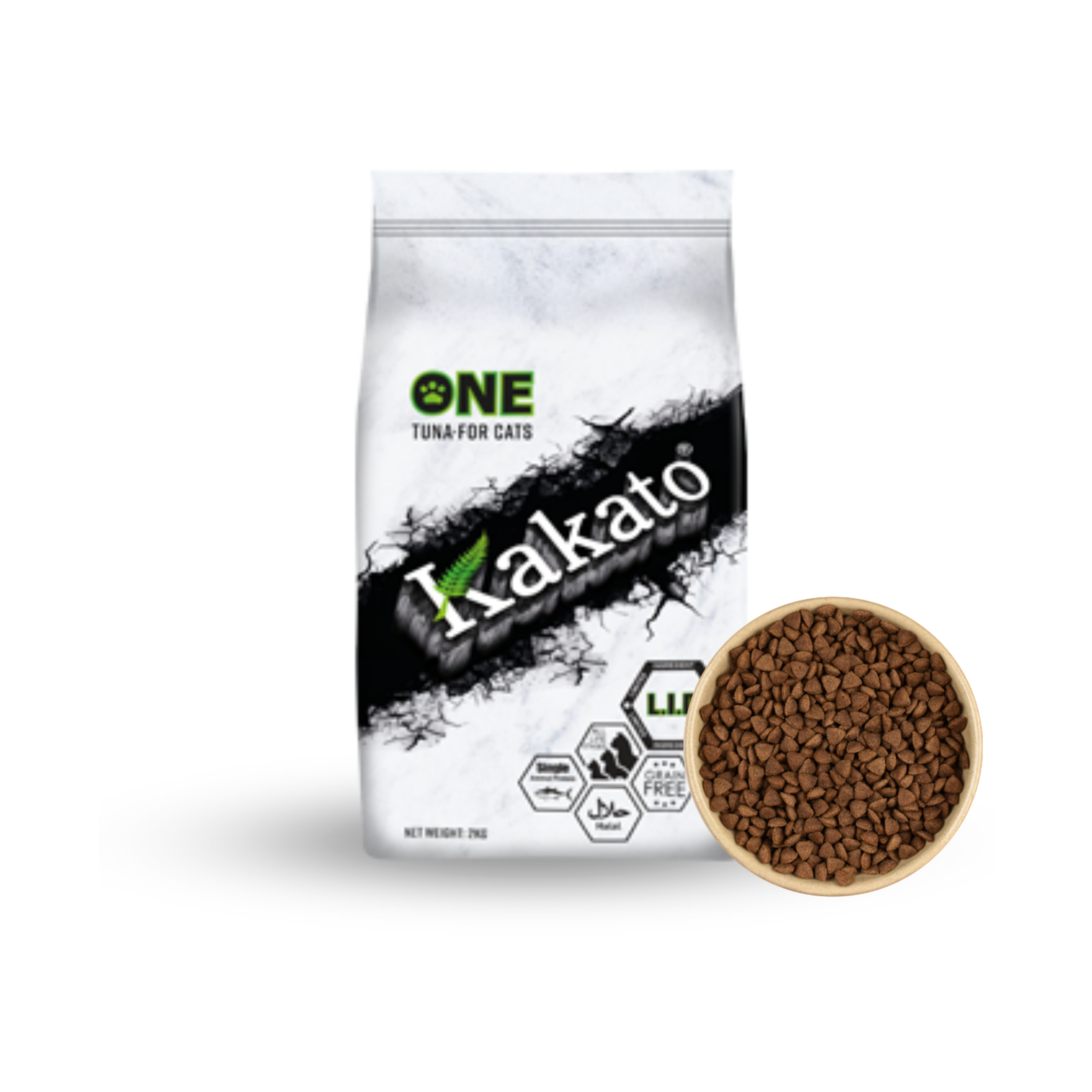 kakato One金槍魚所有生命階段貓乾食物